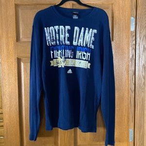 Men’s Medium long sleeve Notre Dame thermal!